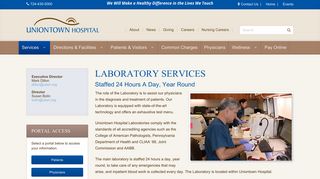 
                            5. Laboratory Services | Uniontown Hospital - Uniontown Hospital Patient Portal
