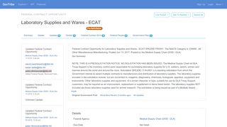 
                            9. Laboratory Supplies and Wares - ECAT SPE2DE17R0001 ... - Ecat Navy Portal