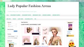 
                            7. LADY POPULAR MOBILE APP - Lady Popular Fashion Arena - Lady Popular Google Portal
