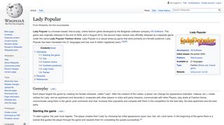 
                            8. Lady Popular - Wikipedia - Lady Popular Google Portal