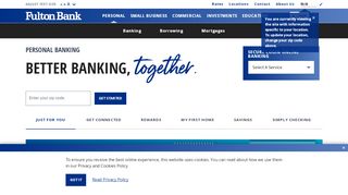 Lafaytte Ambassador Bank is becoming Fulton Bank - Knbt Online Banking Portal