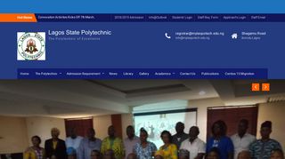 Lagos State Polytechnic – The Polytechnic of Excellence - Laspotech Portal Site