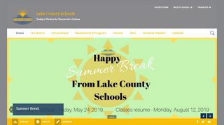 
Lake County Schools / Overview
