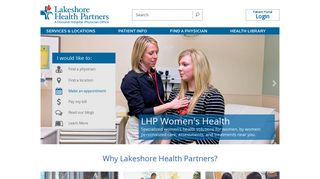 
                            2. Lakeshore Health Partners - South Washington Family Medicine Patient Portal