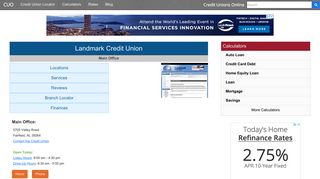 
                            10. Landmark Credit Union - Fairfield, AL - Credit Unions Online - Landmarkcu Portal