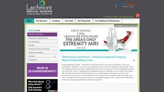 
                            3. Larchmont Imaging: Home - Larchmont Imaging Patient Portal