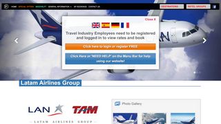 
                            3. Latam Airlines Group - Staff Travel Voyage - Portal Latam Staff Travel