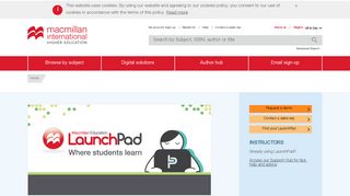 
                            6. LaunchPad | Macmillan International Higher Education - Launchpadworks Com Login