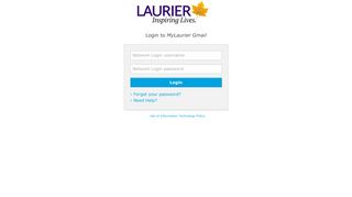 
                            4. Laurier email - Students - Wilfrid Laurier - My Laurier Email Portal Google
