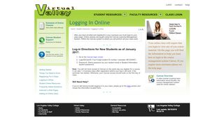 
                            2. LAVC Virtual Valley Logging in Online - Lavc Canvas Portal