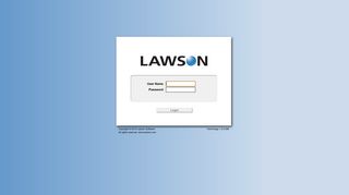 
                            1. Lawson Login Page - Lawson Portal Web Page