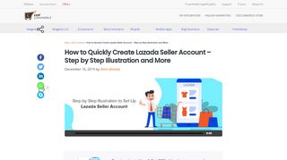 
                            4. Lazada Seller Account Sign Up - SET UP your SHOP in Minutes - Lazada Seller Center Portal