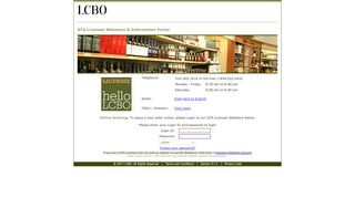 
                            4. LCBO Web Store - Lcbo Web Portal
