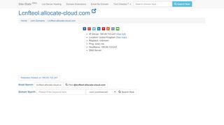 
                            3. Lcnfteol.allocate-cloud.com - Site-Stats .ORG - Https Lcnfteol Allocate Cloud Com Employeeonlinehealth Lcnftlive Login
