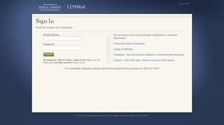 
                            1. LDSMail: Sign In - Lds Mail Portal