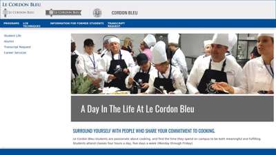 Le Cordon Bleu  Student Life