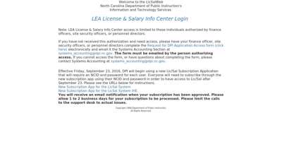 
                            5. LEA License & Salary Info Center