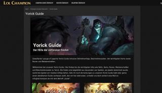
                            7. League of Legends Yorick Guide deutsch | LoL Champion - Lol Zz'rot Portal German