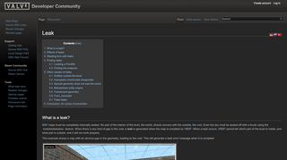 
                            4. Leak - Valve Developer Community - Eaks Portal