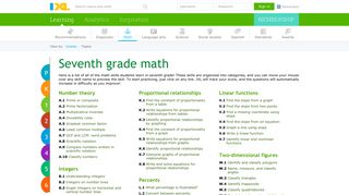 
                            7. Learn 7th grade math - IXL - Ixl Math Grade 8 Portal