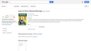
                            5. Learn to Drive (General Driving): Learn To Drive - Www Collingwoodlearners Co Uk Portal