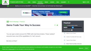 Learn to Trade Forex With A Demo Account - BabyPips.com - Saxo Trader Demo Portal