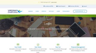 
                            6. Learn | Virginia Credit Union - Vacu Org Portal