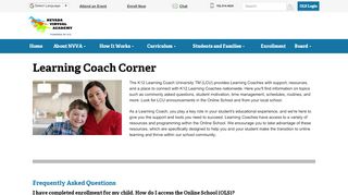Learning Coach Corner | Nevada Virtual Academy - K12 Ols Portal Nevada