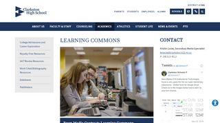 
                            6. Learning Commons - Clarkston High School - Learning Commons Portal