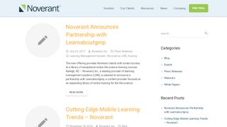
                            6. Learning Management System - Noverant - Noverant Login