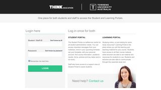 
                            1. Learning Portal - Blackboard - Think Learning Portal