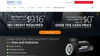
                            7. Leasing | Sears Auto Center - Why Not Lease It Sears Portal