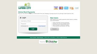 
                            2. LeFrak City | Online Rent Payments - ClickPay - Lefrak City Resident Portal
