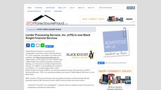 
Lender Processing Services, Inc. (LPS) is now Black Knight ...
