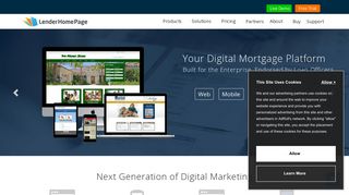 
                            2. LenderHomePage.com: Mortgage Websites | Landing Pages ... - Lenderhomepage Portal