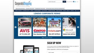 
                            6. Lenovo Corporate Perks Member Discounts, Member Benefits ... - Lenovo Corporate Perks Portal