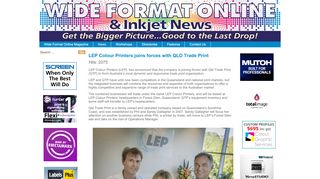 
                            5. LEP Colour Printers joins forces with QLD Trade Print - Lep Printers Portal
