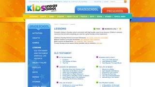 
                            3. Lessons - Kids Sunday School - Kidssundayschool Com Portal