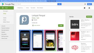 
                            4. Letspal Penpal - Apps on Google Play - Letspal Portal
