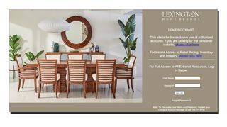 
                            4. Lexington Home Brands - Extranet - Lex Dealer Portal