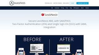 
                            8. LexisNexis AML Multi Factor Authentication MFA Single Sign ... - Lexisnexis Aml Portal
