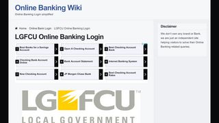 
                            6. LGFCU Online Banking Login | OnlineBankingwiki - Lgfcu Org Portal