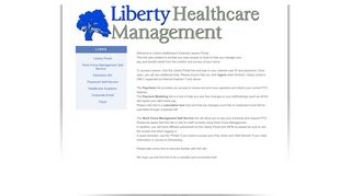 
                            1. Liberty Healthcare Management - Liberty Healthcare Portal