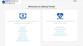 
                            2. Liberty Portal - Infor - Liberty Healthcare Portal