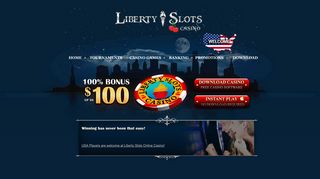 
                            8. Liberty Slots Login | $777 Welcome Bonus - Liberty Casino Portal