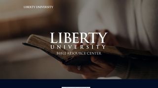
                            3. Liberty University Bible Resource Center - Liberty University - Liberty Home Bible Institute Portal
