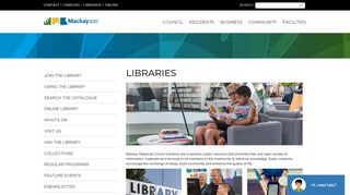 
                            1. Libraries - Mackay Regional Council - Mackay Regional Library Portal
