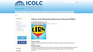 
Library and Information Resources Network (LIRN) | ICOLC ...  
