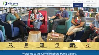
                            5. Library Dept Home | City of Hillsboro, OR - Hillsboro Public Library Portal