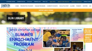 
                            2. Library - Jarvis Christian College - Jcc Web Portal